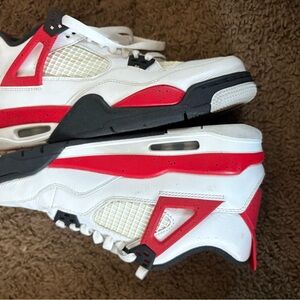 Jordan Kids Sneakers White Red Black